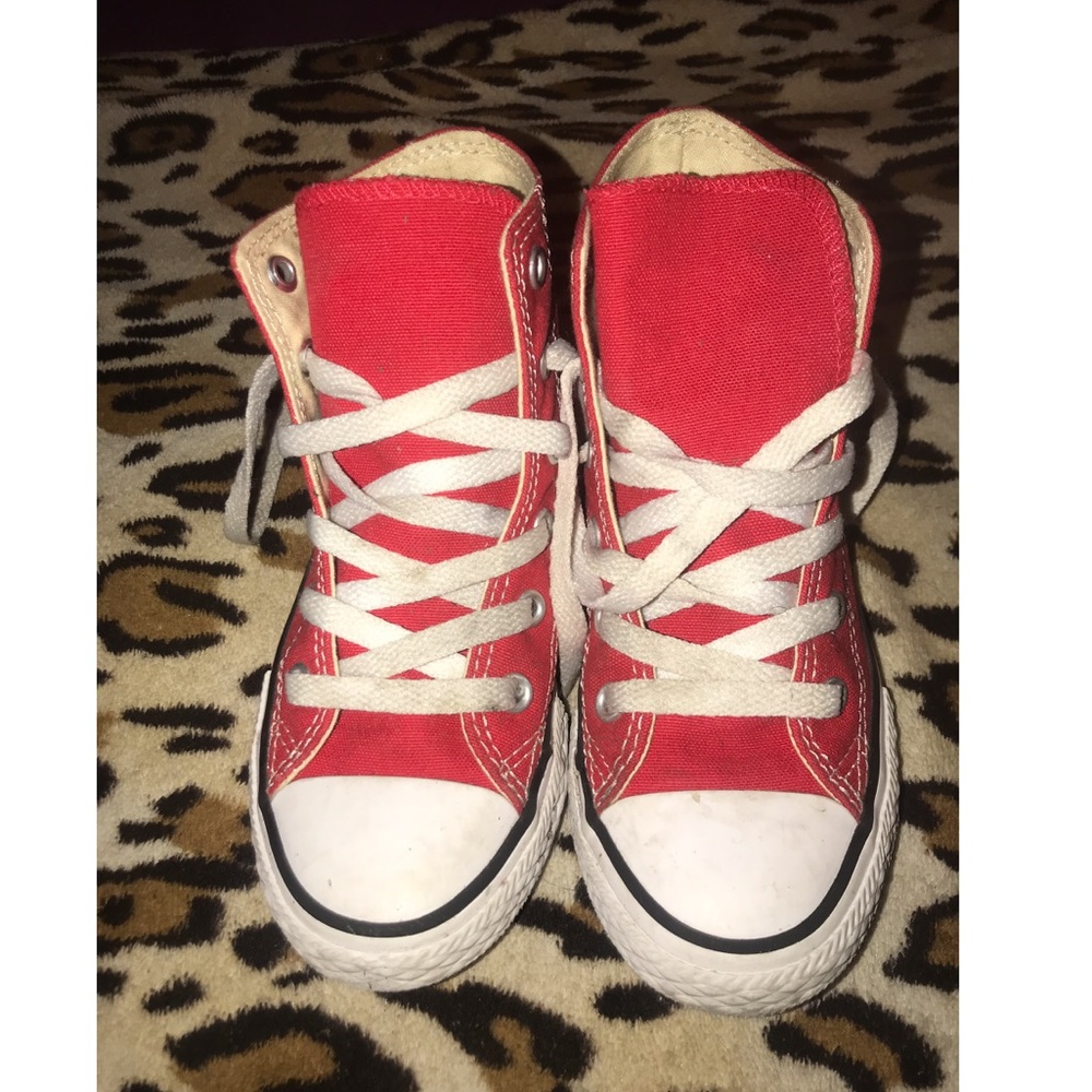 Red Converse (kids Size 12)